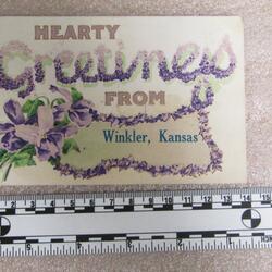 Hearty Greeting From Winkler, Kansas